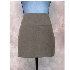 Express Gray Mini Skirt Size 10